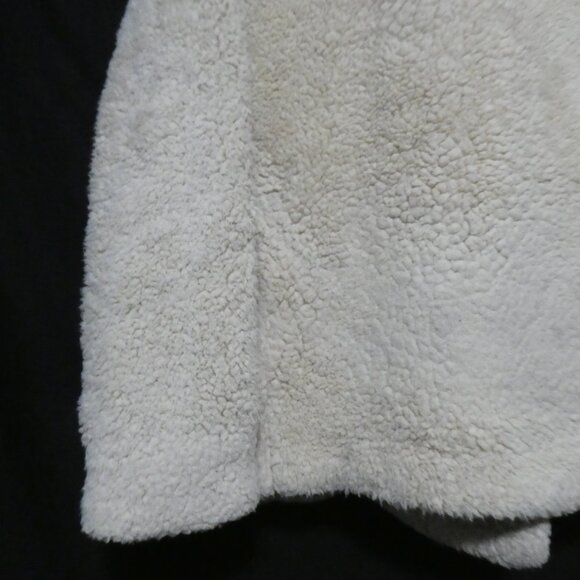 FREE PEOPLE | xs - extra small | Teddy - Furry Plush Double Breasted Pea Coat - Picture 13 of 16